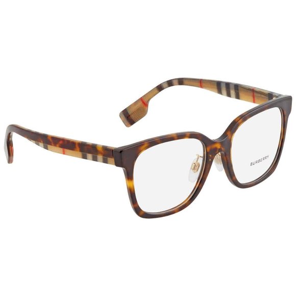 Burberry Ladies Havana Two Tone Eyeglasses - Picture 1 of 3